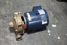 Crane Burks 350GAZ-1-1/4-AB-M Pump 1-1/4" W/ Marathon 5HP 3PH Motor