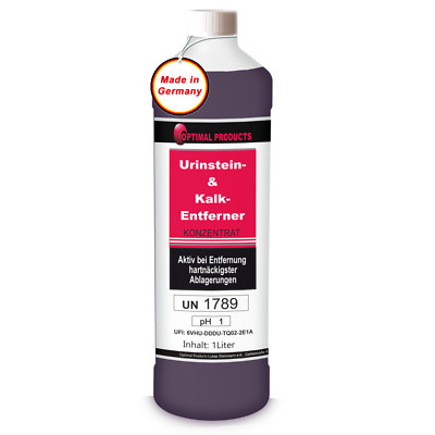 Urinsteinentferner | Kalkentferner | einer für die hartnäckigsten Fälle 1 Liter
