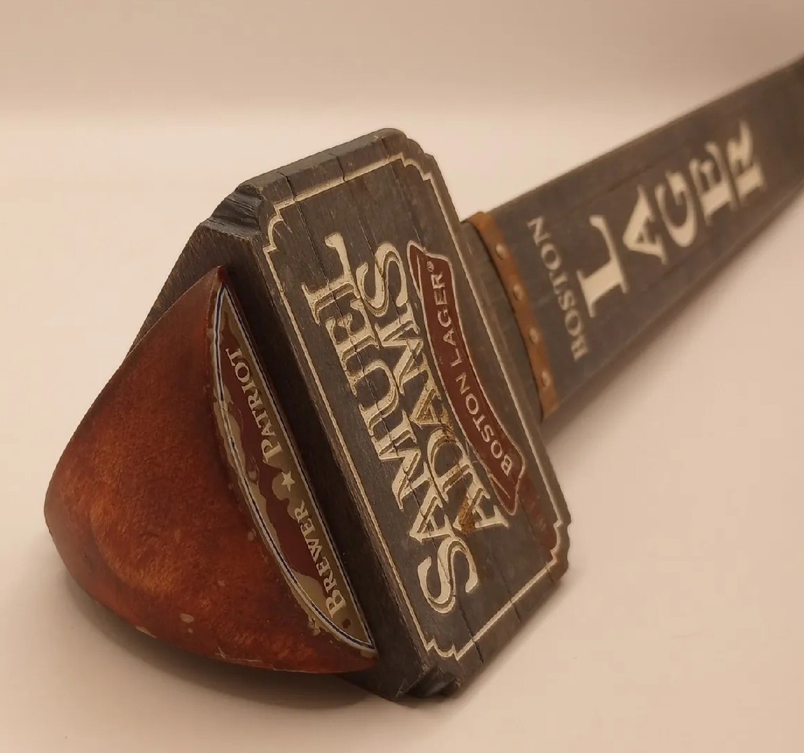 Samuel Adams ~ Boston Lager ~ Tap Handle ~ Brewer ~ Patrion