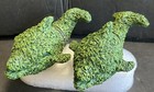 Dolphin Hinged Trinket Boxes - Pair - Resin - New - Open items