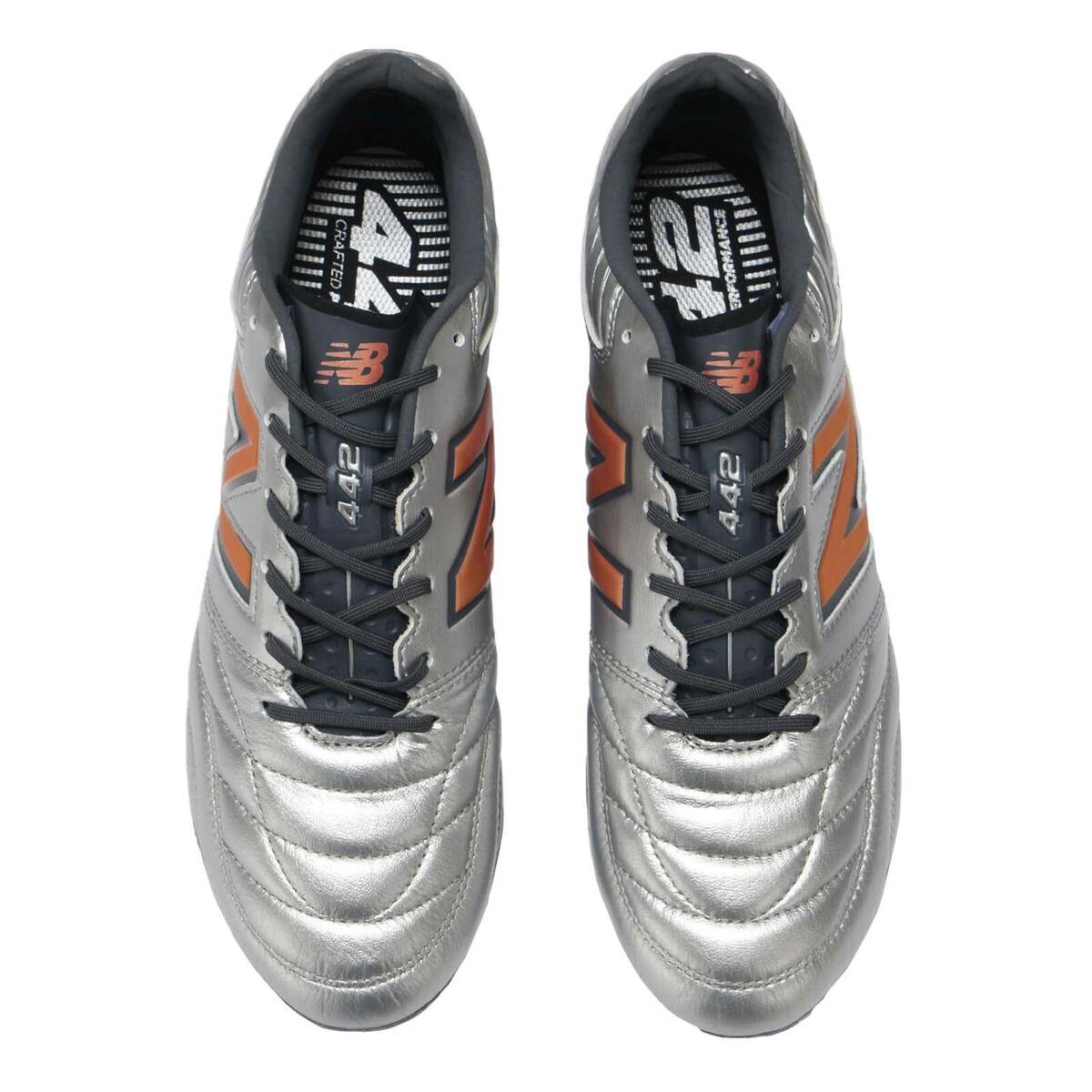 New Balance 442 v2 Pro HG SV2 MS41HSV2 Width 2E Silver Soccer Cleats