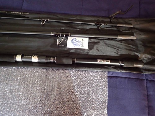 Okuma Makaira MK-30000RS fishing reel + HAMACHI 10' XOS GT'n'D-Exp 80-130 rod - Picture 10 of 24