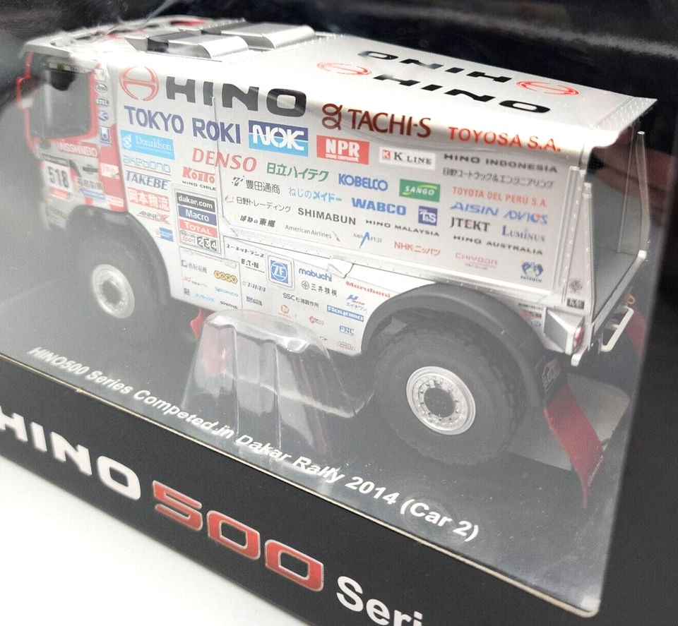 Norev 1:43 Hino 500 Series Completado en Ranger Daker Rally 2014 HALLAZGO RARO Foto 4 de 4