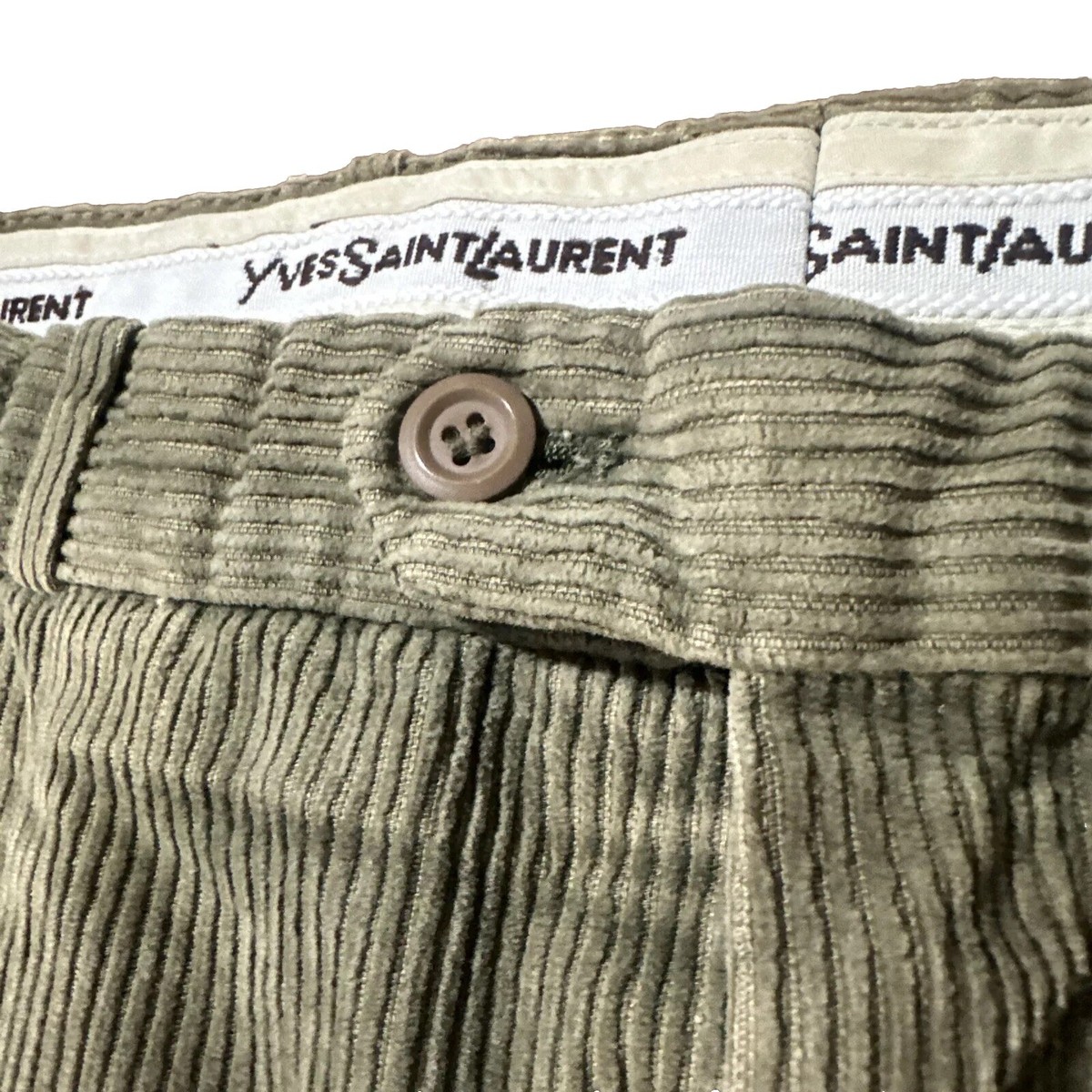 Vintage Men's Yves Saint Laurent YSL Corduroy Pants Trousers Vintage Men's Yves Saint Laurent YSL Corduroy Pants Trousers