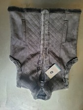Jaclyn Smith Faux Suede Fur Vest Body Warmer Small