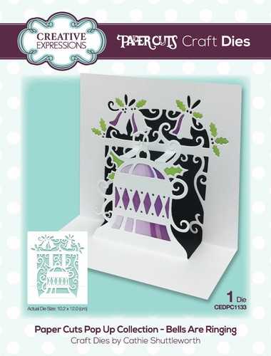 2020 - Creative Expressions - PAPER CUTS POP UPS COLECCIÓN NAVIDEÑA - Imagen 21 de 22