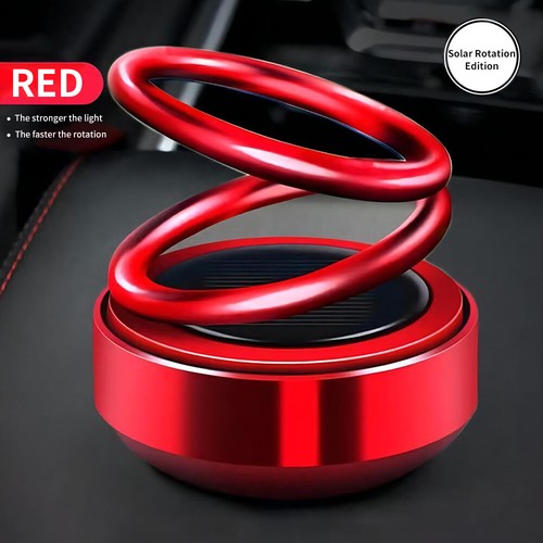 Solar Powered Car Rotating Perfume Car Air Freshener Solar Energy Air Purifier - Picture 13 of 18