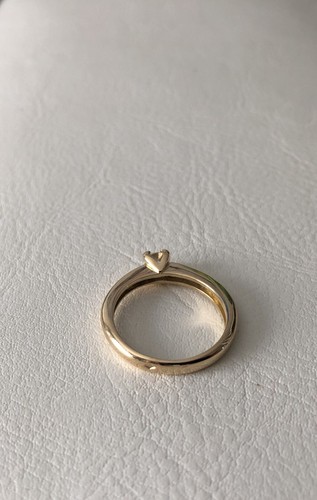 solitaire diamant 0,17 ct or jaune 18 carats, 750, poids 3 g, Neuf - Photo 4/5