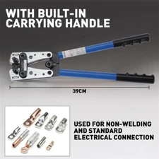 6-50mm² HX-50B Wire Battery Cable Lug Terminal Crimper Plier Crimping Tool US