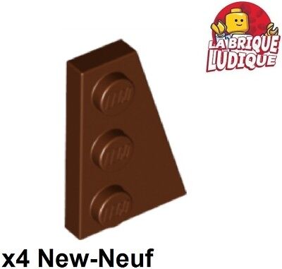 4x Aile Wedge plate 4x4 rouge//red 43719 NEUF Lego