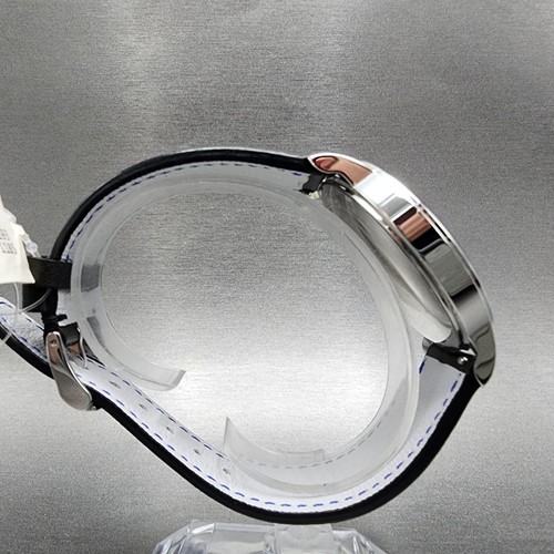 Baume & Mercier Classima Automatic Watch Men 42mm Black Dial Steel Date 10453 - Picture 9 of 12