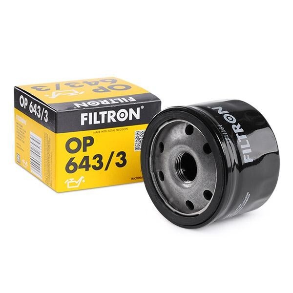 FILTRON Filtro olio ÖLFILTER OP 643/3 per OPEL Vivaro A Kastenwagen (X83) 56mm