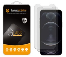 2X Supershieldz Anti-Glare Tempered Glass Screen Protector for iPhone 12 Pro Max