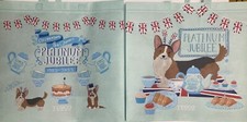 Tesco Queen Elizabeth Platinum Jubilee Bag Corgi Victoria Cake Flag 2022 UK New