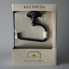 Baldwin Brass Premium Tissue Roll Holder Single Post Venetian Bronze NEW