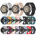 Silicone Strap For Samsung Galaxy Watch 7 6 5 4 40/44mm Magnetic D-Buckle Clasp