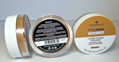 3 PACK ESSENCE MY SKIN PERFECTOR LOOSE FIXING POWDER INSTANT BLUR 30 MEDIUM - Picture 6 of 6