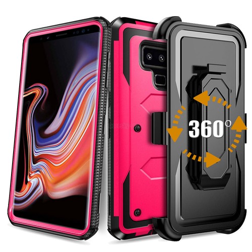 For Samsung Galaxy Note 9 Case Rugged Holster Clip Shockproof Phone Cover - Picture 55 of 87