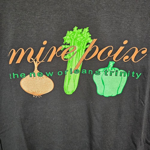MIREPOIX American Culinary Federation New Orleans T Shirt Chef Alligator - Picture 2 of 48
