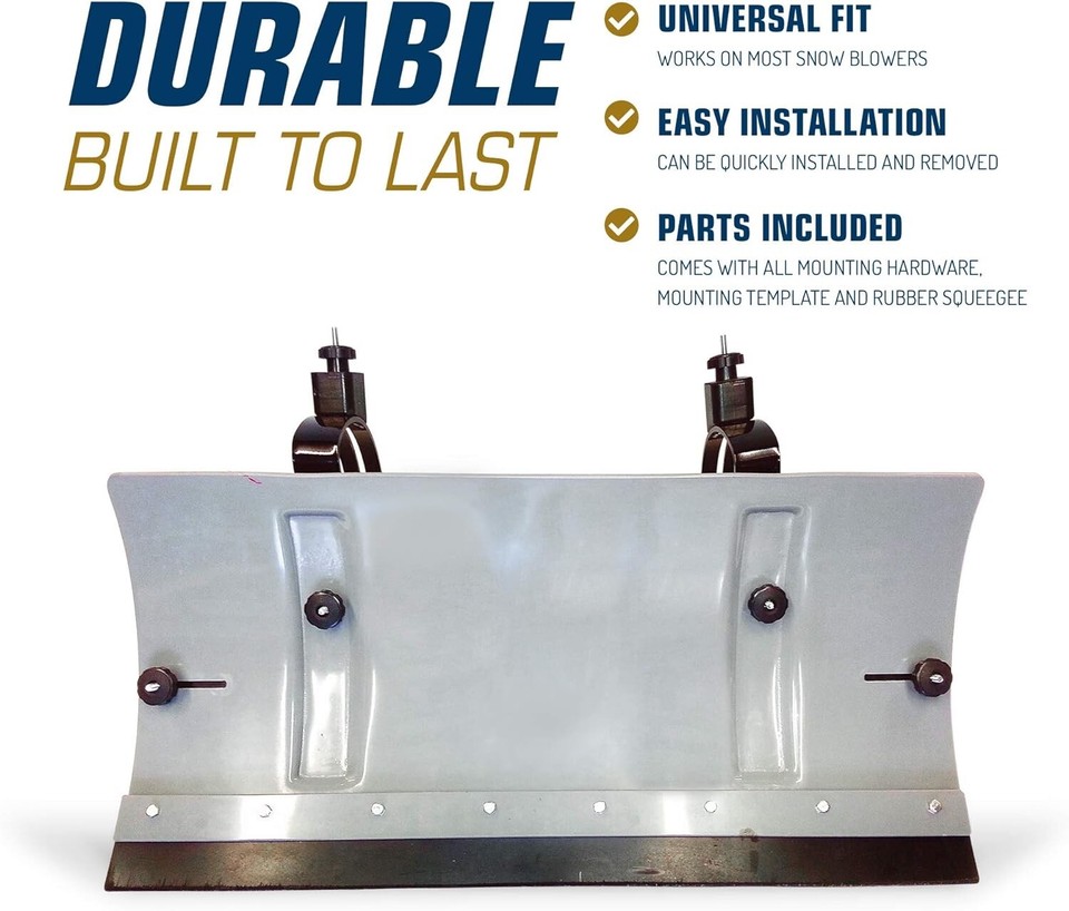 30" Slush Plow Blade Attachment, Slush and Snow Blower Plow eBay