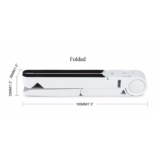 Folding Adjustable Bracket Stand Holder for iPad iPhone Android Tablet (Black) - Picture 5 of 12