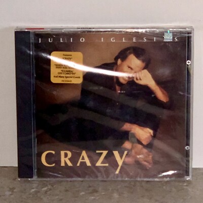 Factory Sealed Crazy by Julio Iglesias CD