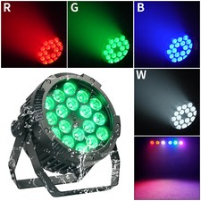 Led Par Up Lights IP65 Waterproof 18 X12W RGBW 4in1 Outdoor Stage Lights