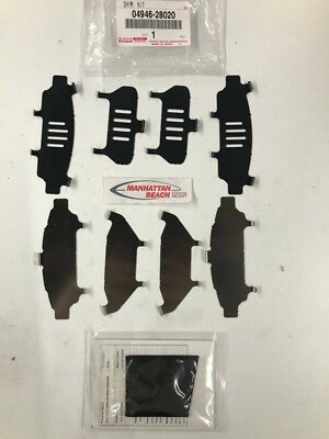 04-10 SIENNA Genuine Toyota REAR Disc Brake Shim KIT 04946