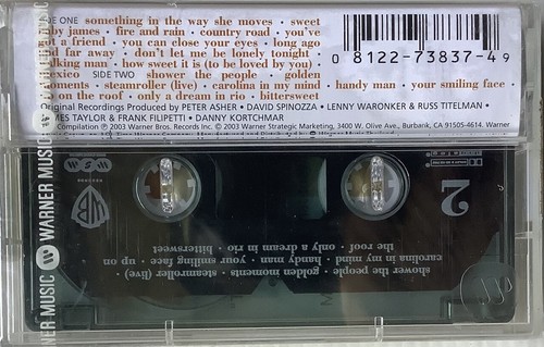 James Taylor You've Got A Friend Best Of Original Thailand Edition Cassette Seal - Picture 2 of 2