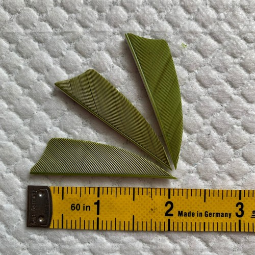 50 PCS 2Inch Shield Archery Arrow Feather Fletching For Hunting Right Wing - Picture 8 of 24