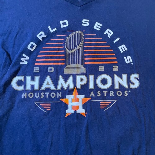 Fanatics Houston Astros World Series Champions T-Shirt Large - Picture 3 of 11