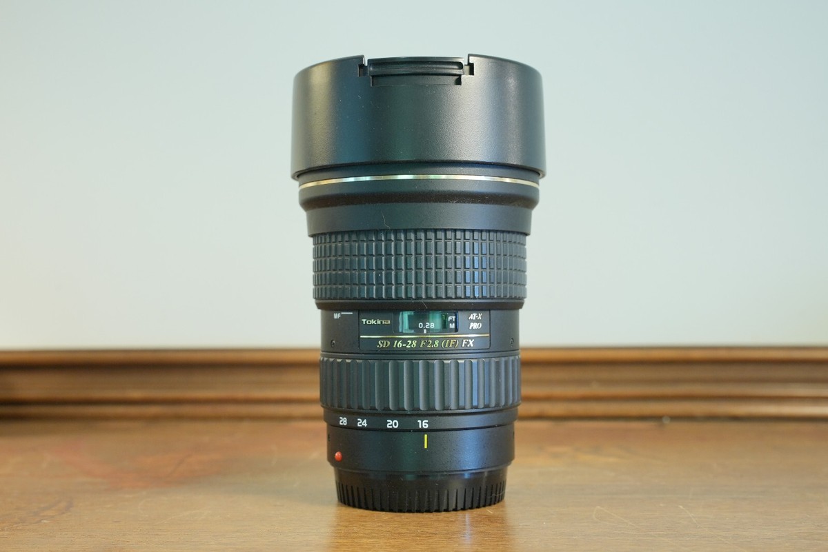 Tokina AT-X PRO 16-28mm f/2.8 SD MF FX Aspherical IF AF Lens Tokina AT-X PRO 16-28mm f/2.8 SD MF FX Aspherical IF AF Lens