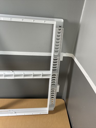 NICE! OEM Frigidaire Kenmore Crosley Kelvinator White Crisper Drawer Cover Shelf - Picture 7 of 7
