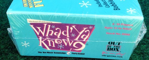 Whad' ya Know? Party Game Michael Feldman booblehead 12-up 4-10 Players Complete - Picture 5 of 5
