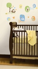 RoomMates Modern Baby Peel  Stick Wall Decals 25 ct, Removable  Repositionable