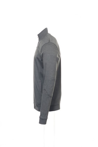 Alfani Red Gray Heather Full Zip Sweatshirt S $69 - Picture 2 of 5