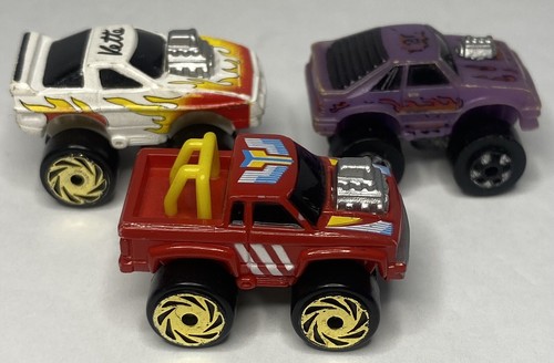 Micro Máquinas (Galoob, 80’s, 90’s, Juguetes, Hasbro, Lote de 3, Coches, Camiones) Cad - Imagen 5 de 12
