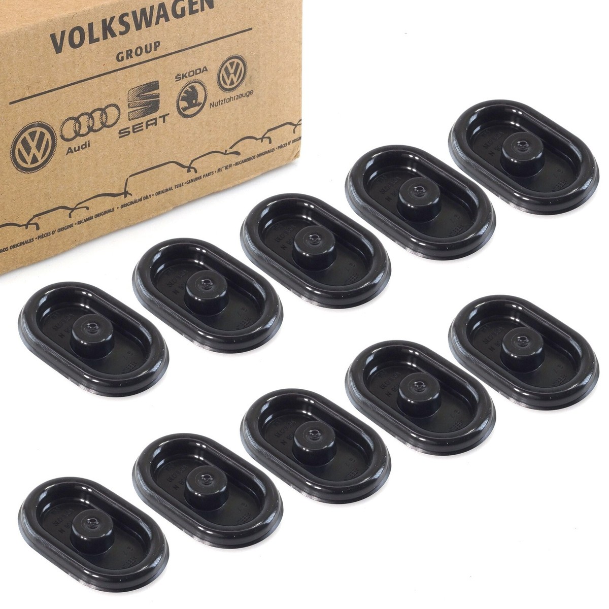 Kfz Gummi Stopfen 5 X Unterboden Stopfen 40 Mm Original VW Audi Tülle ...