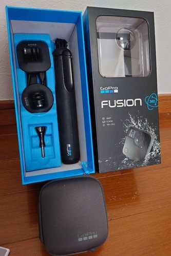 GoPro Fusion 360 Degree Digital Camera CHDHZ-103 w/Accessories working checked - Picture 2 of 8