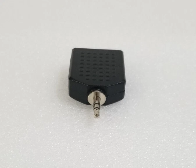 Lote de 12 adaptadores estéreo de 3,5 mm macho a doble 6,3 mm estéreo hembra Foto 4 de 4