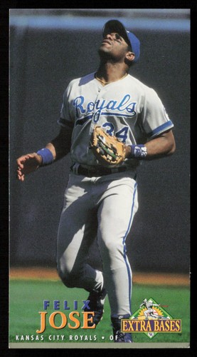 Tarjeta de béisbol Fleer Extra Bases 1994 única alta 2,5" x 4,5" *Tú eliges * - Imagen 81 de 361