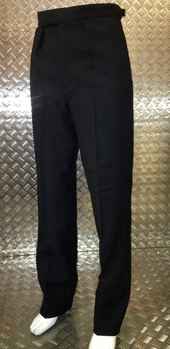 Pleated shop black pants