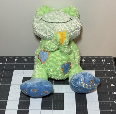 Vintage 2004 Bright Stars Smooches Frog Praying Plush Now I Lay Me Down Sleep