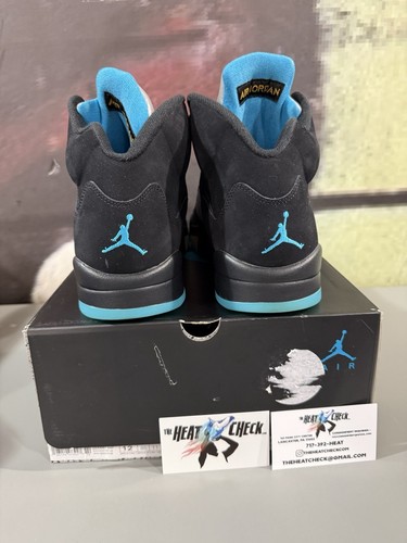 Size 12 - Jordan 5 Retro Mid Aqua GREAT CONDO SHIPS FAST - Picture 4 of 5