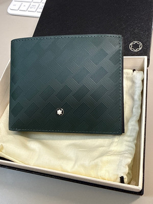 Montblanc Extreme 3.0 6CC British Green Leather Wallet NIB Full Box PreOrder