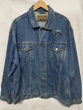 Port Authority Jean Jacket Men’s Size XL Spirit Mountain Casino (Pre-Owned) 