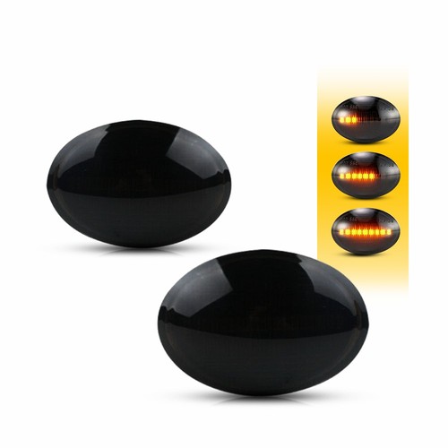 2PCS Sequential Amber Side LED Marker Light For Fiat 500 Maserati Gran 2007-2019 - Picture 13 of 15