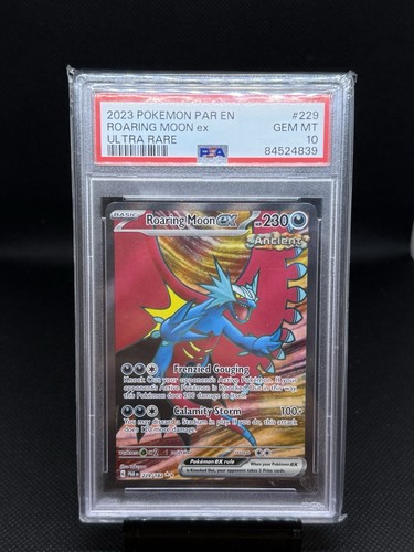 Roaring Moon ex graded PSA 10 for sale on eBay