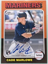 2024 Topps Heritage High Number - Real One Autographs Cade Marlowe #ROA-CMA (RC)