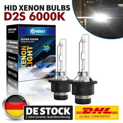 2x D2S SuperVision Xenon HID Brenner 6000K Lampen Für Audi Q7 2006-2014
